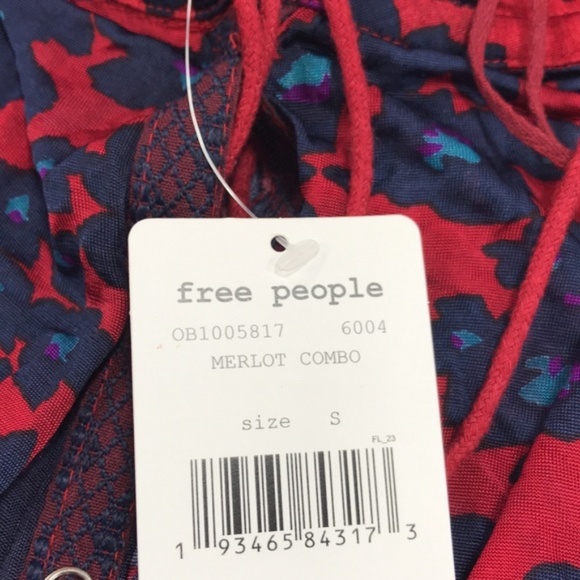 Free People Love Letter Floral Print Tunic - Picture 6 of 9